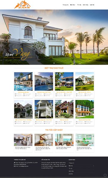 Bất Động Sản 21, Cho thuê biệt thự