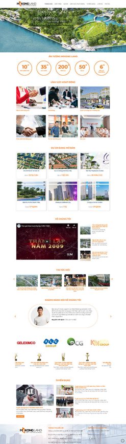 Bất Động Sản 7 - Giới Thiệu công ty Mekong Land