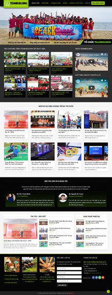 Sự kiện 1 - Website tổ chức sự kiện TeamBuilding