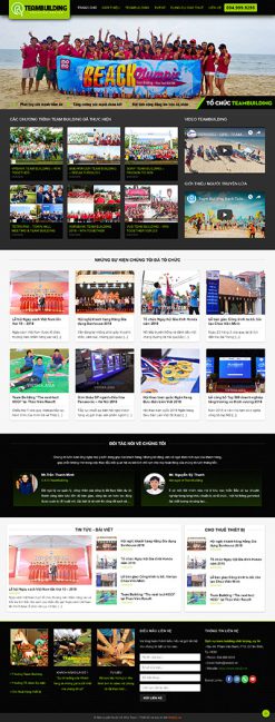 Sự kiện 1 - Website tổ chức sự kiện TeamBuilding