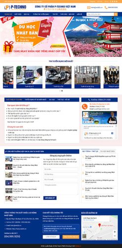 Công Ty 3 - Website giới thiệu về công ty du học nhật bản, xuất khẩu lao động