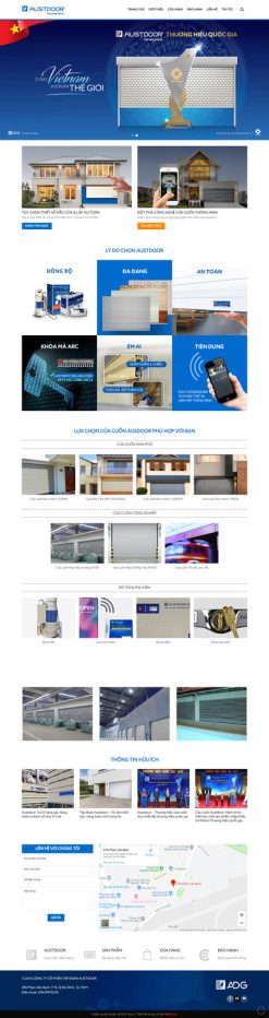 Cửa Cuốn - Website giới thiệu dịch vụ lắp đặt của cuốn đẹp