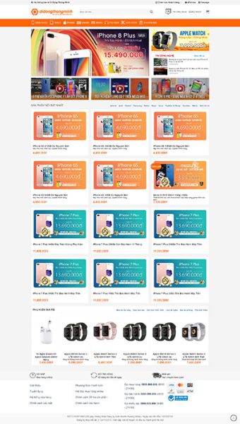 Điện thoại - Website bán điện thoại đẹp, tối ưu tốc độ