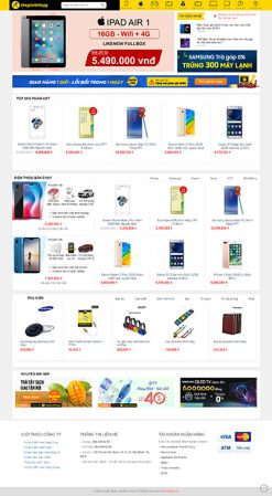 Điện thoại 1 - Website bán điện thoại đẹp, giống thế giới di dộng
