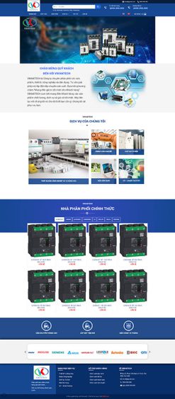 Điện tử 2 - Website giới thiệu công ty công nghiệp