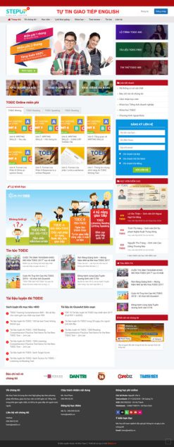 Edu 1 - Website trung tâm tiếng anh, thi các bằng tiếng anh