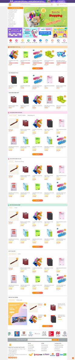 Fahasa - Website bán dụng cụ văn phòng