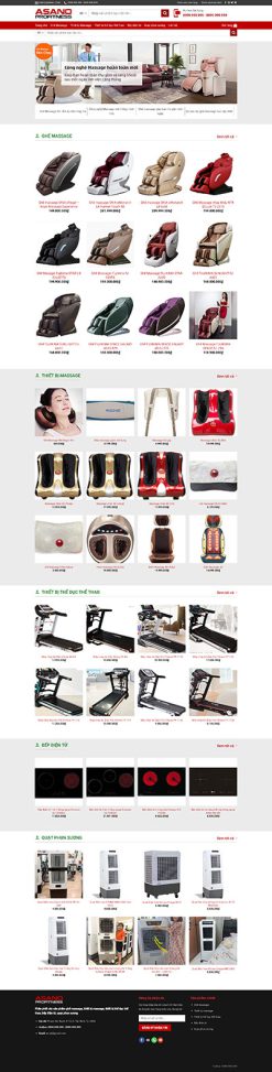 Ghế Massage - Website bán ghế massage
