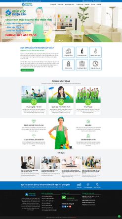 Giúp Việc Nhà - Website giới thiệu trung tâm giúp việc nhà