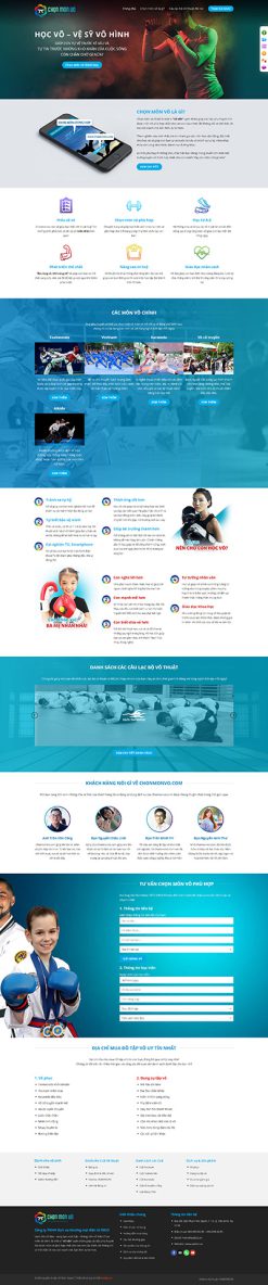 Học Võ Thuật - Website học võ thuật