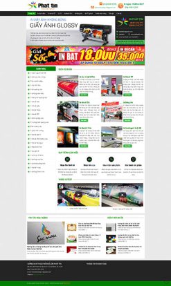 In Ấn - Website giới thiệu dịch vụ in ấn