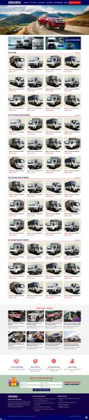 Isuzu - Website giới thiệu xe ô tô