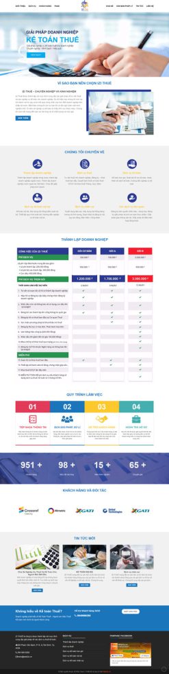 Kế Toán - Website giới thiệu giải pháp doanh nghiệp kế toán thuế