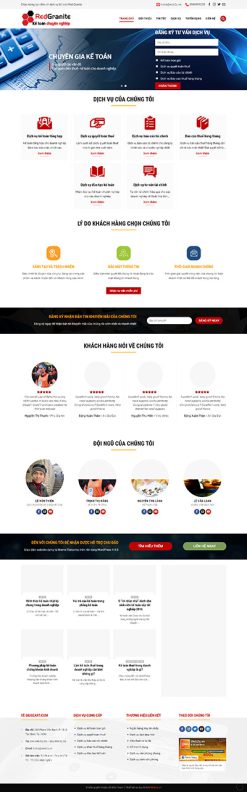 Kế Toán 1 - Website giới thiệu dịch vụ kế toán