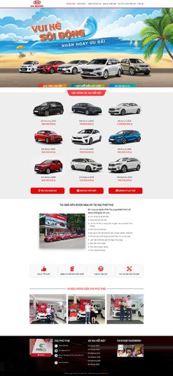 Kia - Website bán xe ô tô