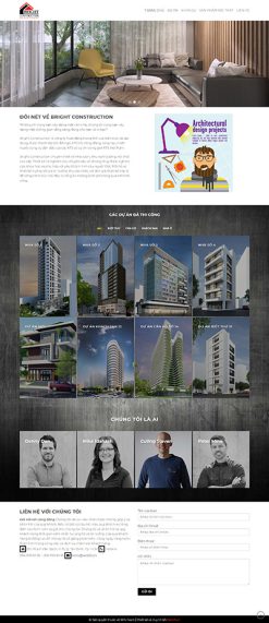 Kiến trúc - Website giới thiệu nội thất