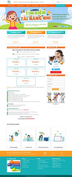 Lắp mạng 1 - Website dịch vụ lắp mạng