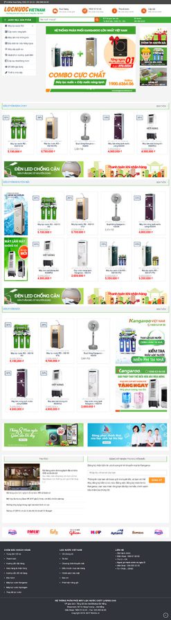 Máy lọc nước - Website bán máy lọc nước