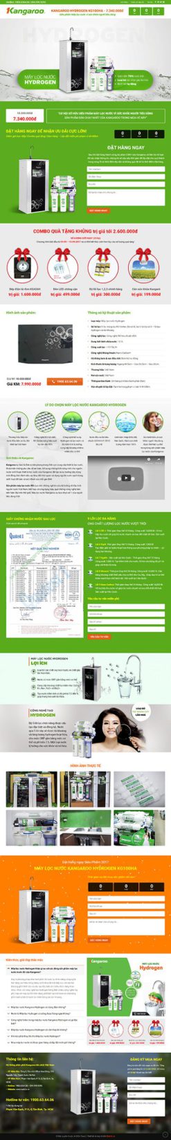 Máy lọc nước 1 - Website bán máy lọc nước
