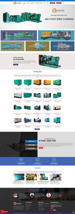 Máy phát điện - Website bán máy phát điện