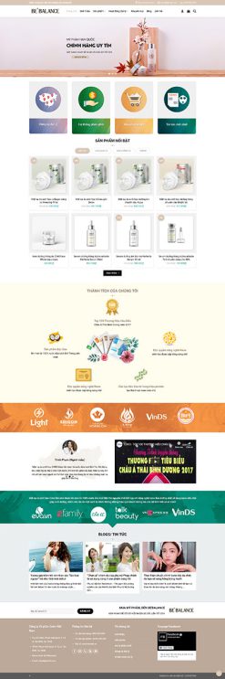 Mỹ phẩm 3 - Website mỹ phẩm Hàn Quốc