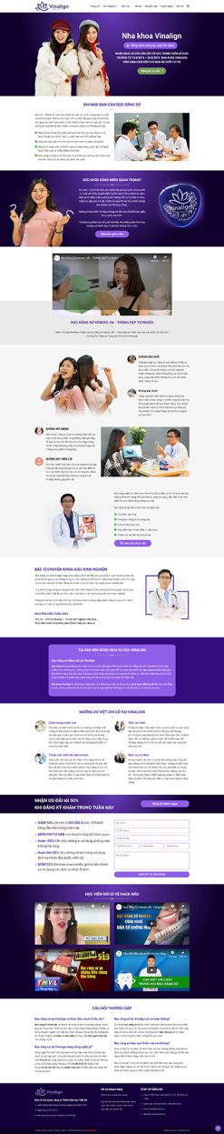 Nha khoa 2 - Website nha khoa Vinalign