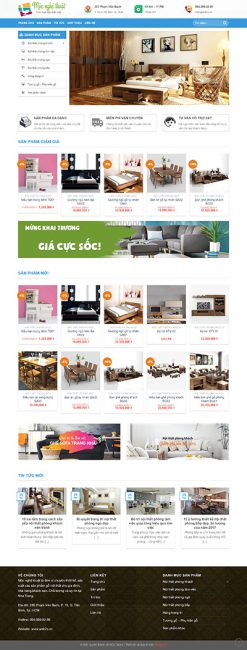 Nội thất - Website nội thất mộc nghệ thuật