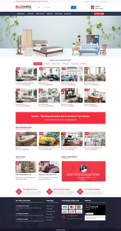 Nội thất 14 - Website bán đồ nội thất Sun Max
