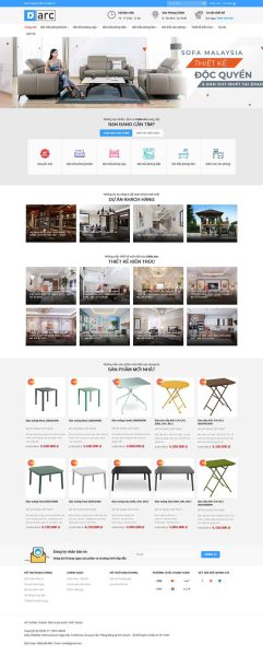 Nội thất 18 - Website bán đồ nội thất Hachi
