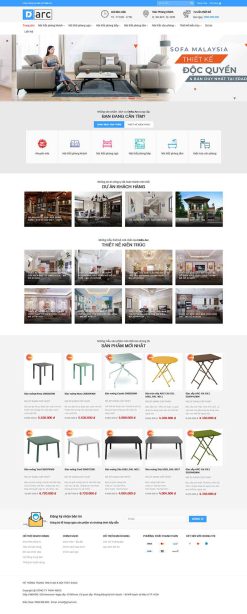 Nội thất 18 - Website bán đồ nội thất Hachi