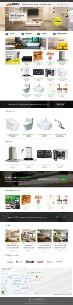 Nội thất 2 - Website bán đồ nội thất ASHLEY