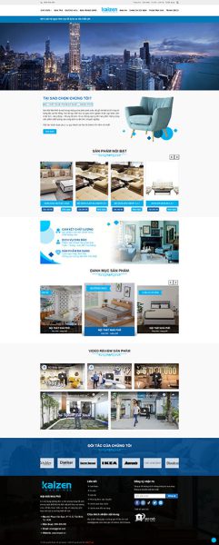 Nội thất 21 - Website giới thiệu sản phẩm nội thất