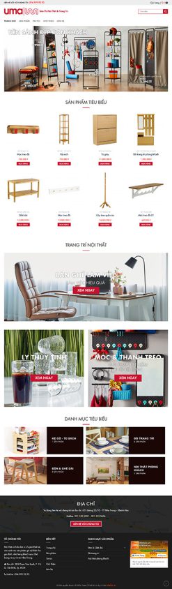 Nội thất 7 - Website siêu thị nội thất uma