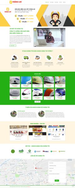 Nón bảo hiểm - Website bán nón bảo hiểm Thắng Lợi