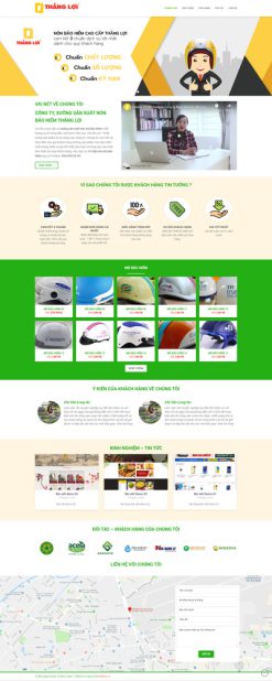 Nón bảo hiểm - Website bán nón bảo hiểm Thắng Lợi