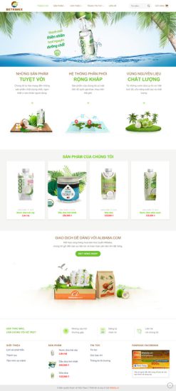 Nông sản 1 - Website bán thực phẩm Betrimex