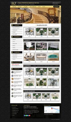Sắt mỹ nghệ - Website giới thiệu bán sản phẩm sắt mỹ nghệ