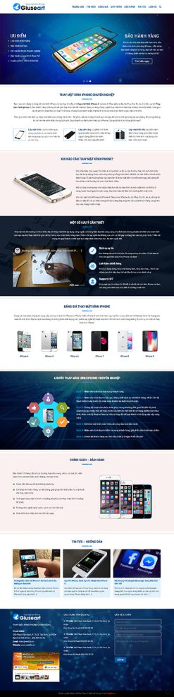 Sửa điện thoại - Website sửa điện thoại