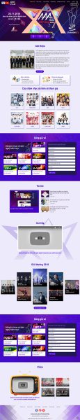 Sự kiện 3 - Website tổ chức sự kiện âm nhạc