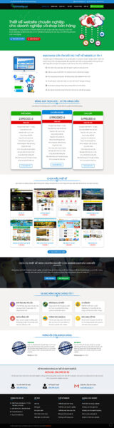 Thiết kế web -Website Giới thiệu công ty thiết kế web