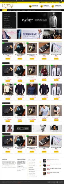 Thời trang 1 - Website bán thời trang LODY
