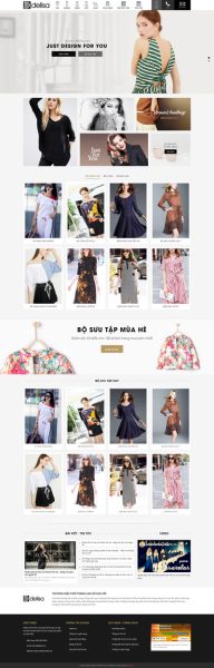 Thời trang 3 - Website bán thời trang DELISA
