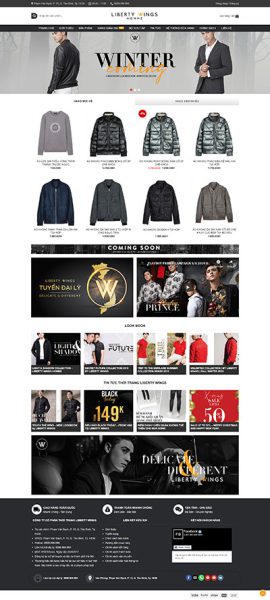 Thời trang 6 - Website bán thời trang LIBERTY