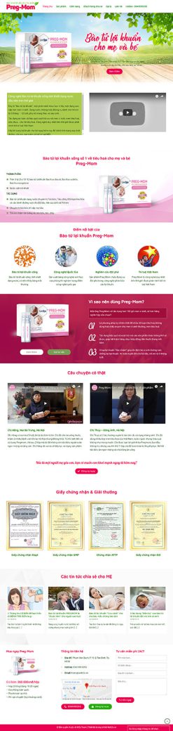 Thực phẩm 4 - Website bán thực phẩm Preg Mom