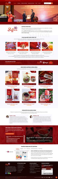 Thực phẩm 6 - Website bán thực phẩm Saffron
