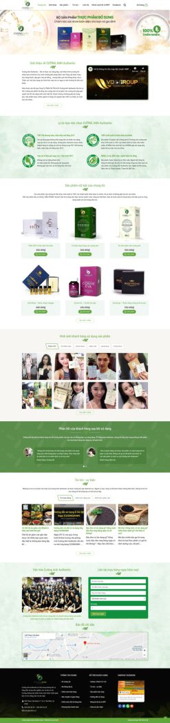 Thực phẩm 8 - Website bán thực phẩm Cường Anh