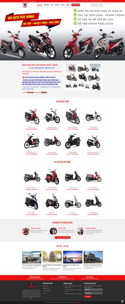 Thuê xe máy - Website cho thuê xe máy