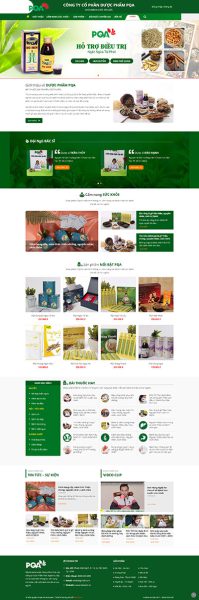 Thuốc nam - Website bán thuốc nam PQA