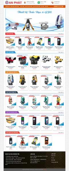 Trắc địa - Website bán thiết bị An Phát