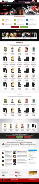 Vape - Website bán thuốc lá điện tử